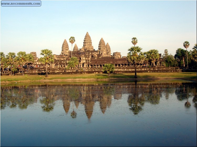 Angkor Wat before sundown - my best picture.JPG