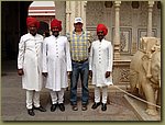 Jaipur palace  guards.JPG