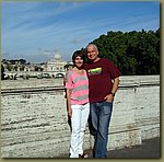 With Sue near Vatican.JPG