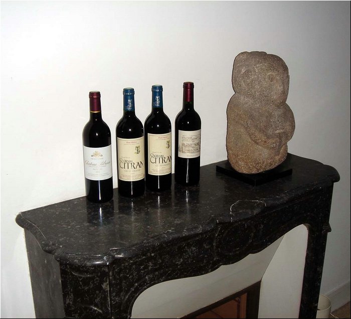 wine, Chateau Citran, 2001 and Segond de Durfort 1999.JPG