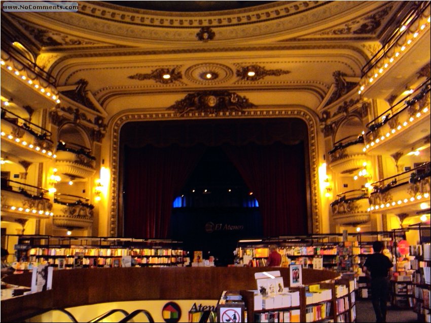 Buenos Aires bookstore in the theater.JPG