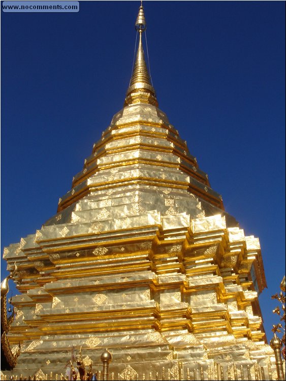 Wat Phrathat Doi Suthep - golden stupa.JPG