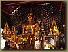 Wat Phrathat Doi Suthep - golden Buddhas.JPG