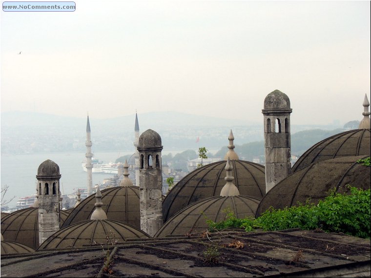 Suleymaniye Mosque view from inside.jpg
