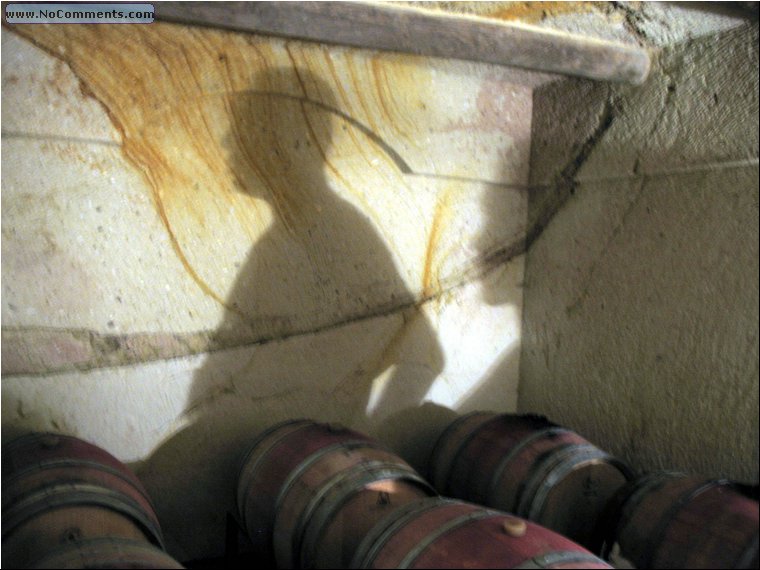 Turasan Winery barrels visited by ghost.jpg