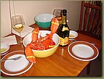 Lobsters and St Hilaire Champagne.JPG