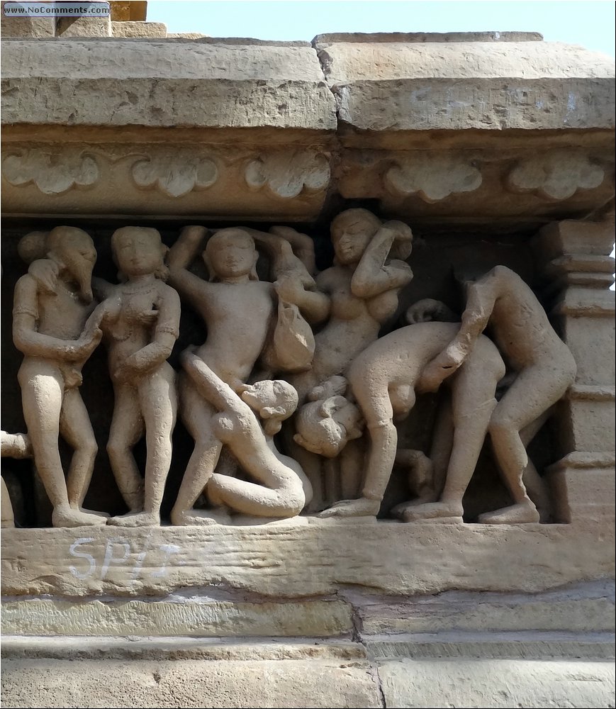 Khajuraho Temples little orgy.JPG