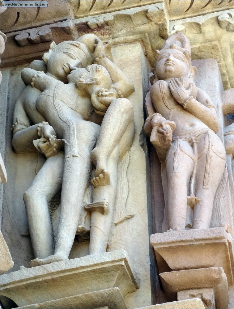 Khajuraho Temples when I was an acrobat position.JPG